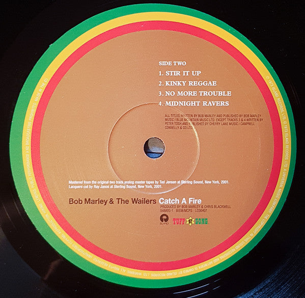 The Wailers : Catch A Fire (LP, Album, RE, RM, Gim)