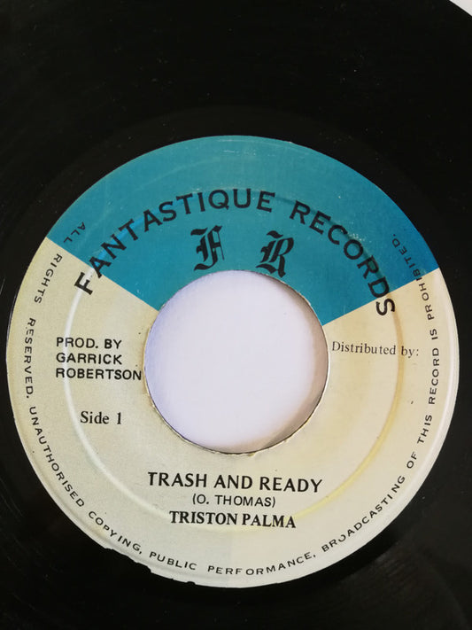 Tristan Palmer : Trash And Ready (7")