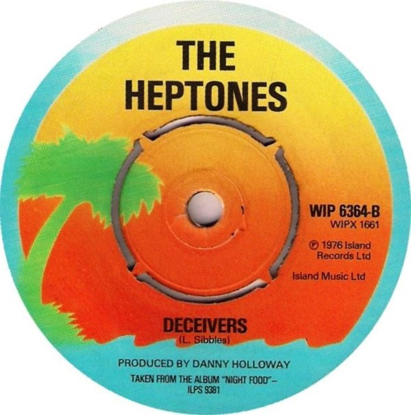 The Heptones : Party Time / Deceivers (7", 4 P)
