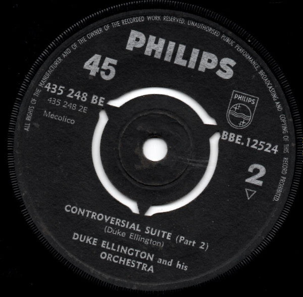 Duke Ellington And His Orchestra : Controversial Suite (7", Single)