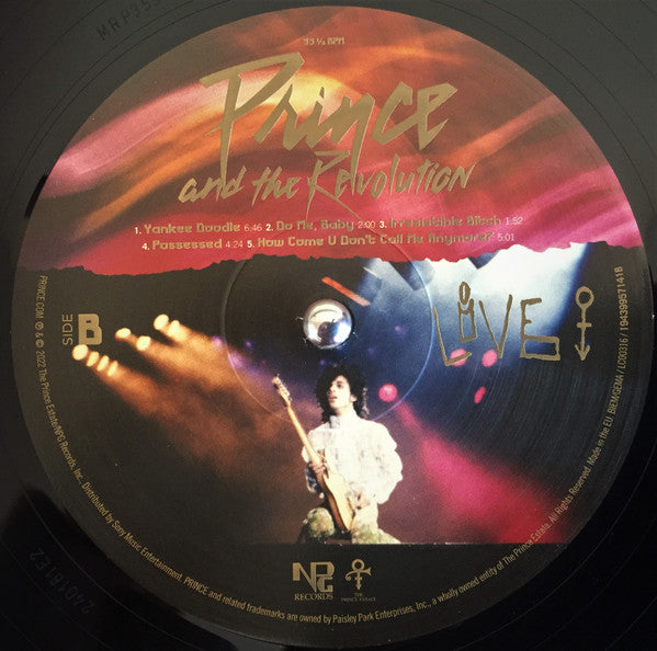 Prince And The Revolution : Live (3xLP, RE, RM, MRP + Box)