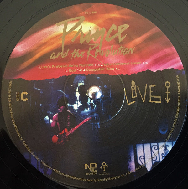 Prince And The Revolution : Live (3xLP, RE, RM, MRP + Box)