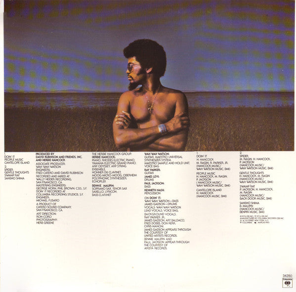 Herbie Hancock : Secrets (LP, Album, RE)