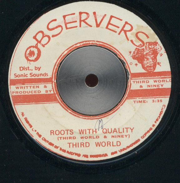 Third World : Roots With Quality (7")
