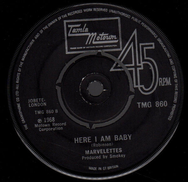 The Marvelettes : Reachin' For Something I Can't Have (7", Single, 4-P)