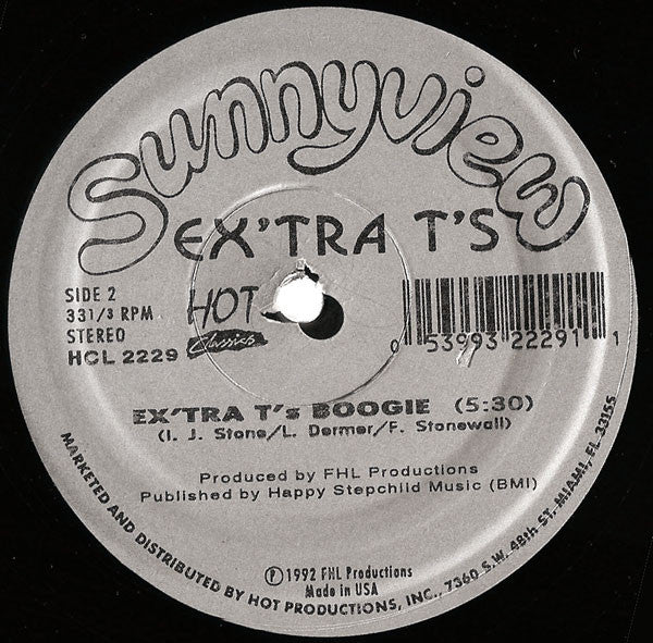Newcleus / Ex'tra T's* : Jam On It / Ex'tra T's Boogie (12")