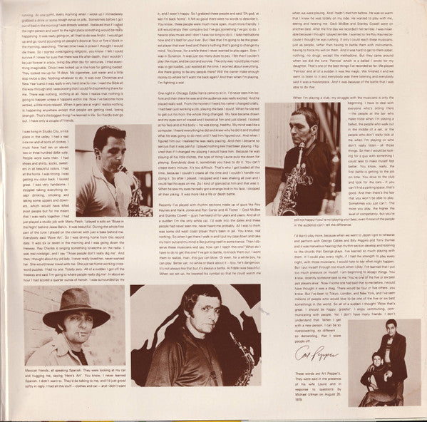 Art Pepper : So In Love (LP, Album, Gat)