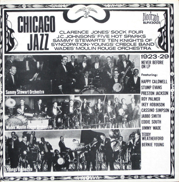 Various : Chicago Jazz 1923-1929 (LP, Comp)