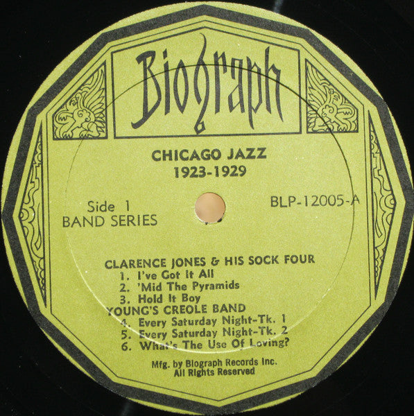 Various : Chicago Jazz 1923-1929 (LP, Comp)