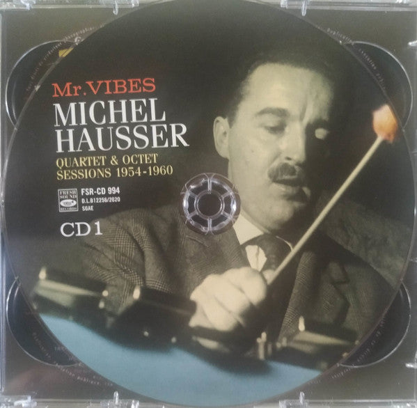 Mr. Vibes Michel Hausser Quartet* & Octet* : Quartet & Octet Sessions 1958-1960 (2xCD, Comp, RM)