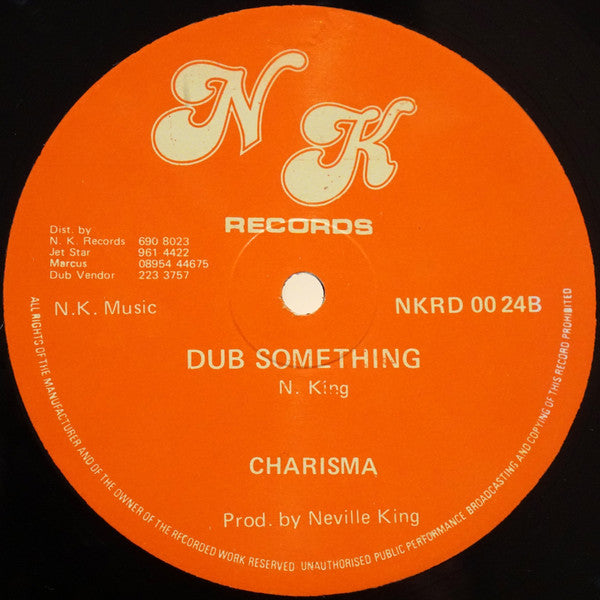 Charisma (14) : Something About You (12", Single, Red)