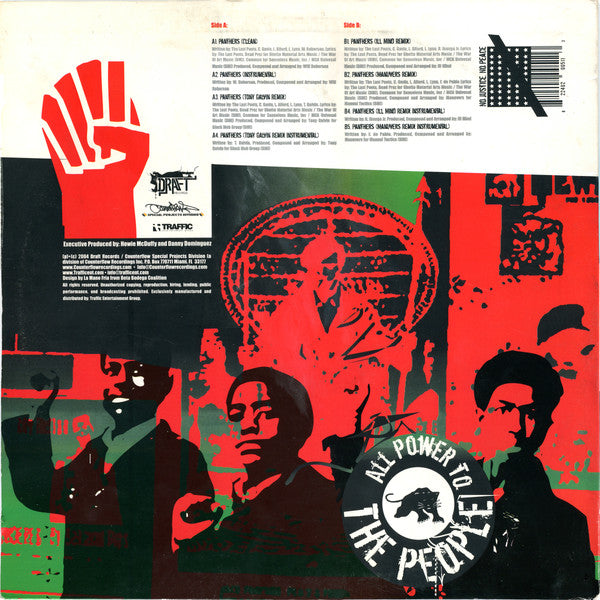The Last Poets, Dead Prez & Common : Panthers (12", Single)