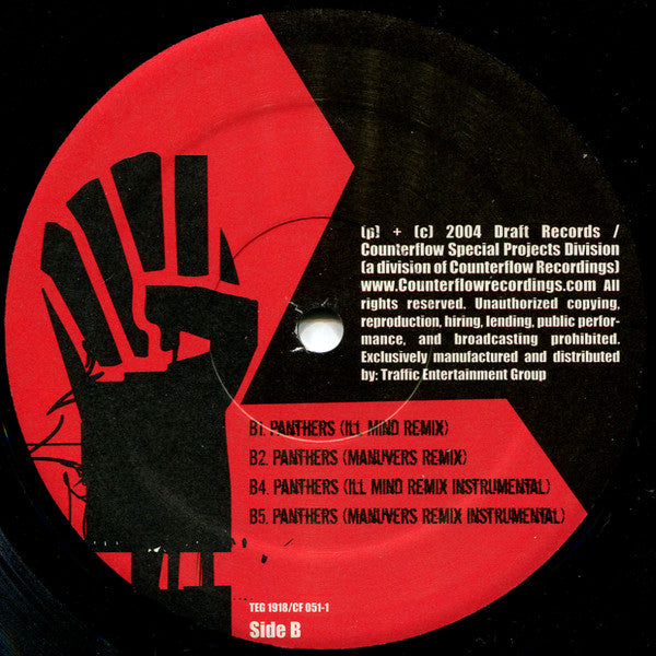 The Last Poets, Dead Prez & Common : Panthers (12", Single)
