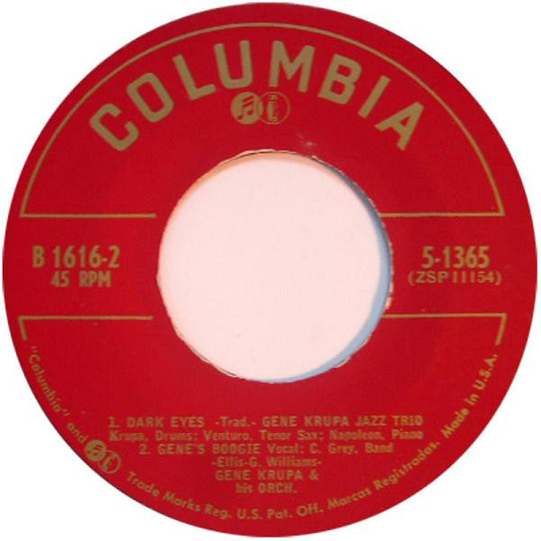 Gene Krupa : Spotlite (7", EP)