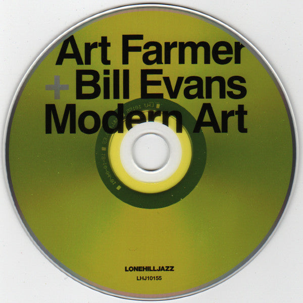 Art Farmer + Bill Evans : Modern Art (CD, Album, RE)