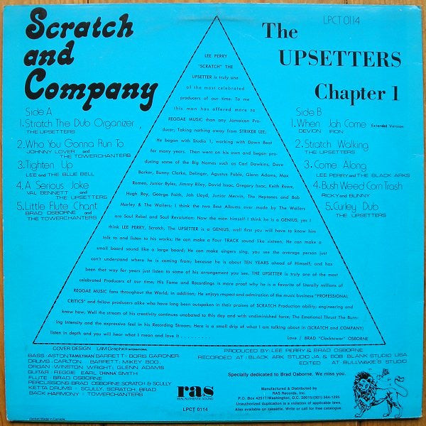 Various : Scratch And Company - Chapter 1 The Upsetters (LP, Comp, RE)