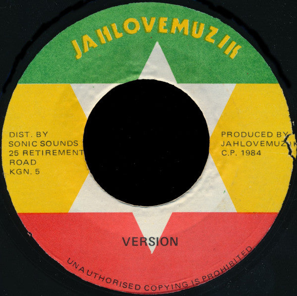 Brigadier Jerry : Jamaica Jamaica (7")