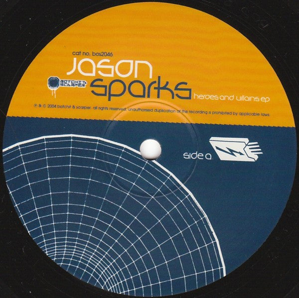 Jason Sparks : Heroes And Villains EP (12", EP)