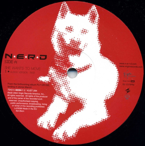 N*E*R*D : She Wants To Move (12")