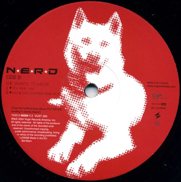 N*E*R*D : She Wants To Move (12")
