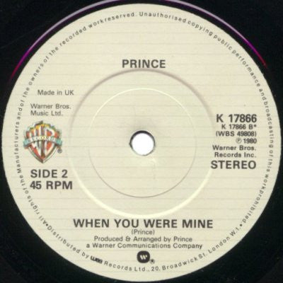 Prince : Controversy (7", Single)