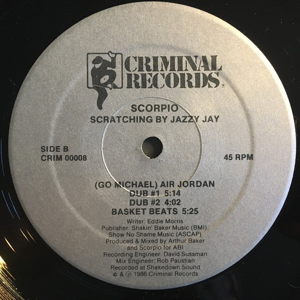 Scorpio (3) : (Go Michael) Air Jordan (12")
