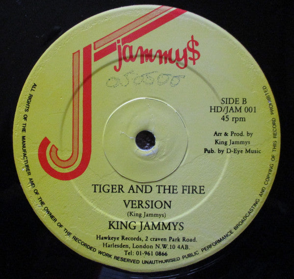Tiger : Fire Me Bring (12")