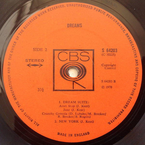 Dreams (4) : Dreams (LP, Album)