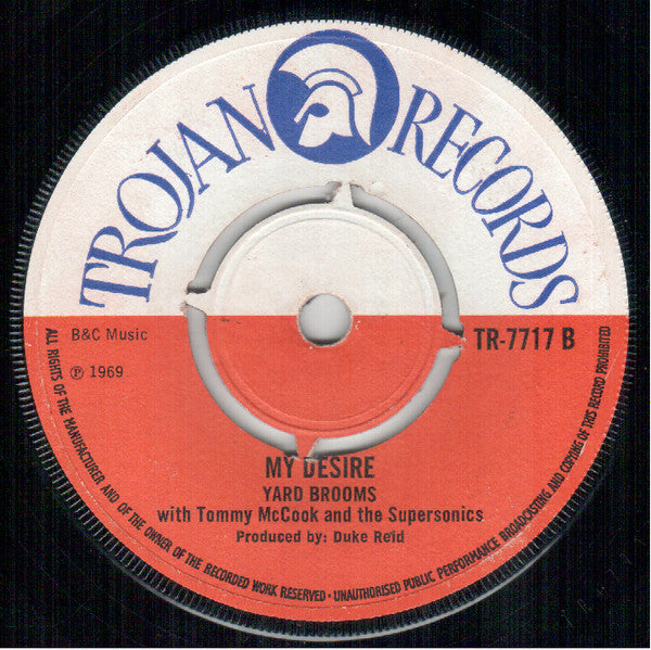 Tommy McCook And The Upsetters : Lock Jaw / My Desire (7", Single, 4 P)