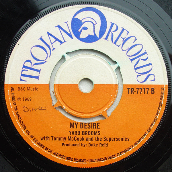 Tommy McCook And The Upsetters : Lock Jaw / My Desire (7", Single, 4 P)