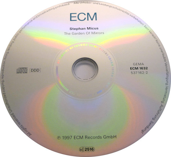 Stephan Micus : The Garden Of Mirrors (CD, Album)