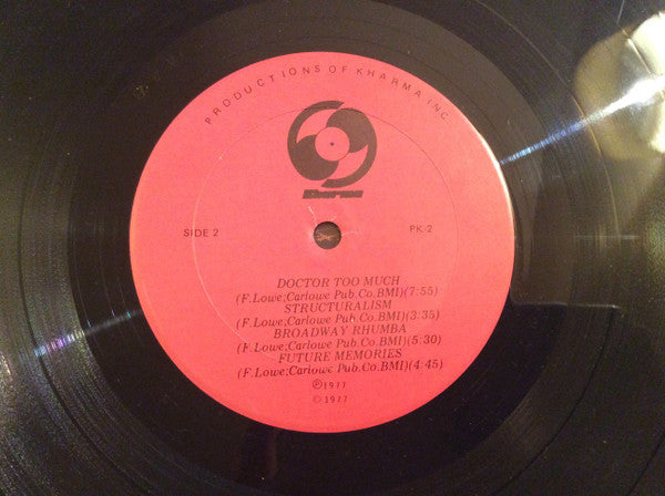 Frank Lowe : Doctor Too-Much (LP, Album)