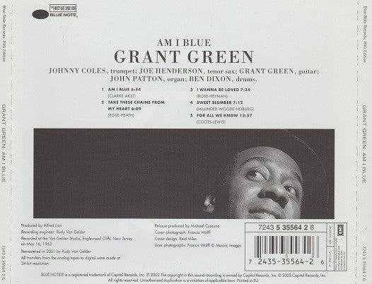 Grant Green : Am I Blue (CD, Album, RE, RM)