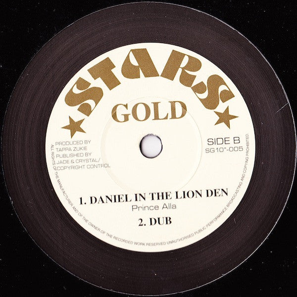Tapper Zukie / Prince Alla : MPLA / Daniel In The Lion Den (10")