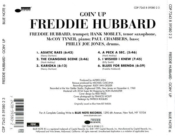 Freddie Hubbard : Goin' Up (CD, Album, Ltd, RE, RM)