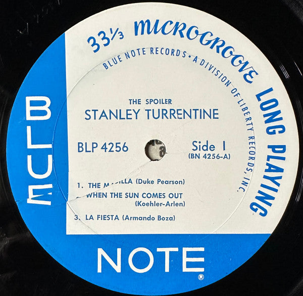 Stanley Turrentine : The Spoiler (LP, Album, Mono)