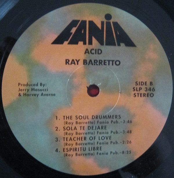 Ray Barretto : Acid (LP, Album, RE)