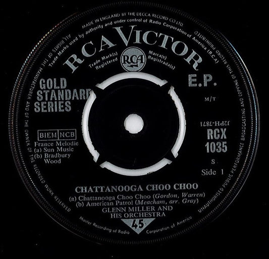 Glenn Miller : Chattanooga Choo Choo (7", EP, 4 P)