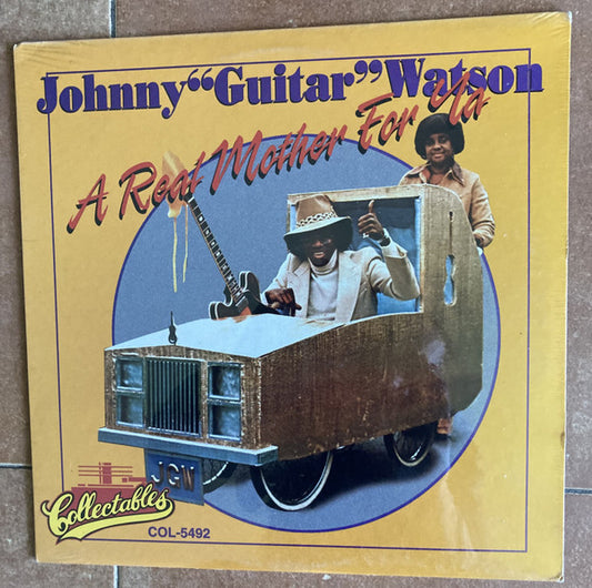 Johnny Guitar Watson : A Real Mother For Ya (LP, RE)