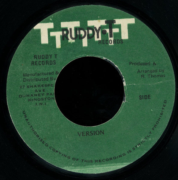 Ruddy Thomas : Go Home Son (7")