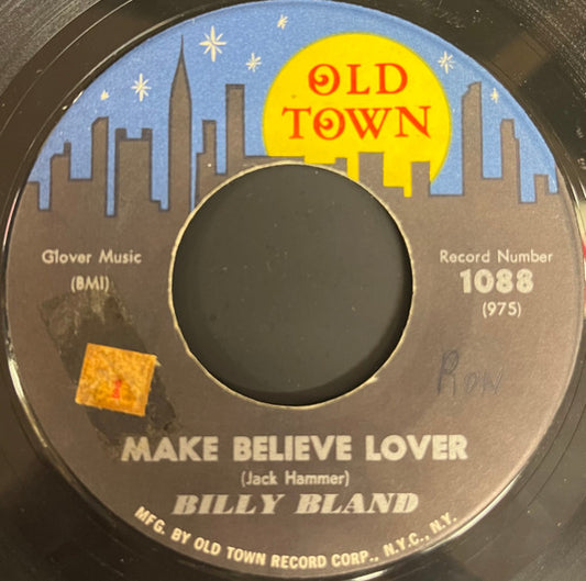 Billy Bland : Make Believe Lover / Harmony (7", Mono)
