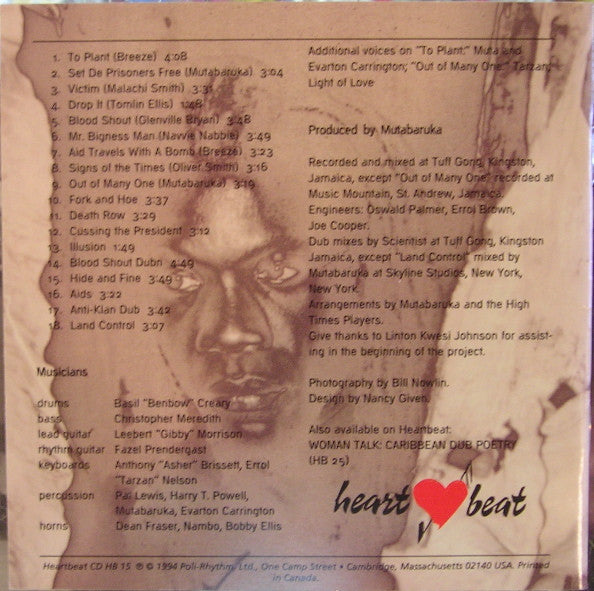 Various : Word Sound 'Ave Power : Dub Poets And Dub (CD, Comp, RE)
