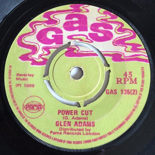 The Reggae Boys / Glen Adams : Ba Ba / Power Cut (7", Single)