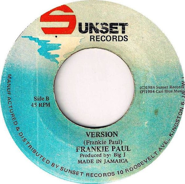Frankie Paul : Christmas Time (7")