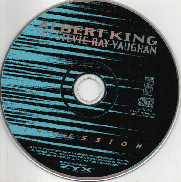 Albert King With Stevie Ray Vaughan : In Session (CD, Album)