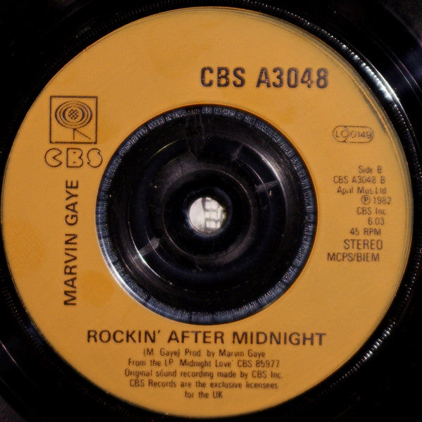 Marvin Gaye : My Love Is Waiting (7", Single, Inj)