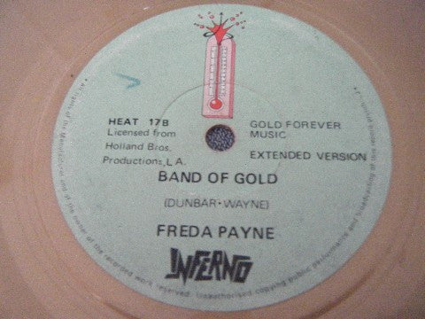 Freda Payne : Band Of Gold (7", Single, RE, Gol)