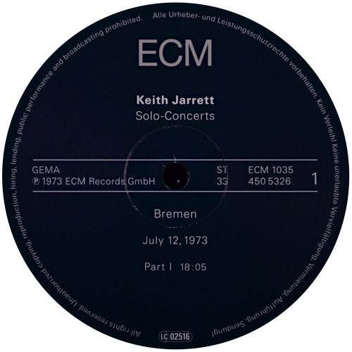 Keith Jarrett : Solo Concerts: Bremen / Lausanne (3xLP, Album, RE + Box)