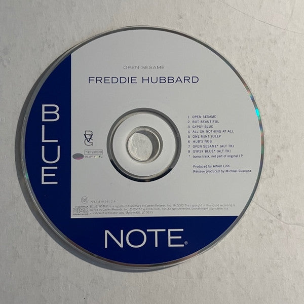 Freddie Hubbard : Open Sesame (CD, Album, RE, RM)