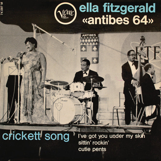 Ella Fitzgerald : Antibes 64 (7", EP, Mono)